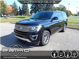 Ford Expedition Limited Max 4x4 Toit Pano Cuir 7Pass Nav 2018